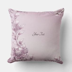 Coussin Poulet de Folial Rose