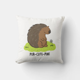 Coussin Poulet De Porcupine Drôle De Por Cute-Pin