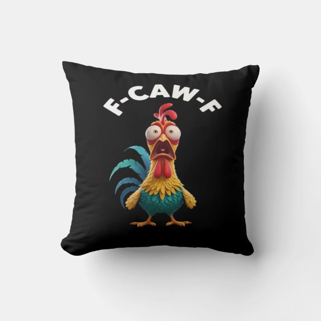 Coussin Poulet F-Caw-F F-Caw-F Chicken Classique Cool Uniq (Recto)