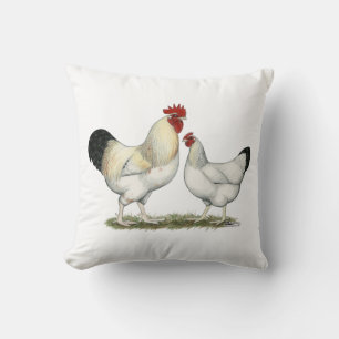 Coussin Poulets de la rivière Indian
