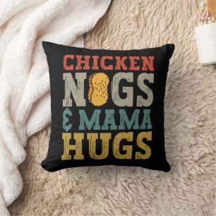 Coussin Poulets et Mama Hugs Toddler Nugget Lover