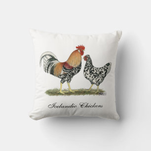 Coussin Poulets islandais