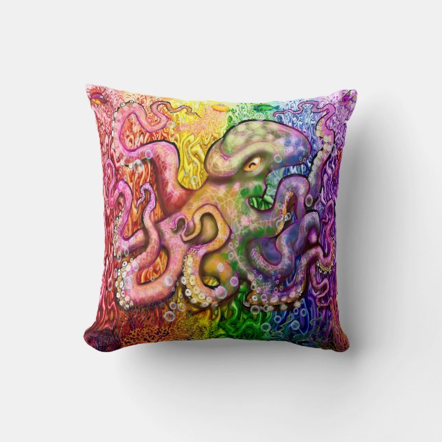 Coussin poulpe (Recto)