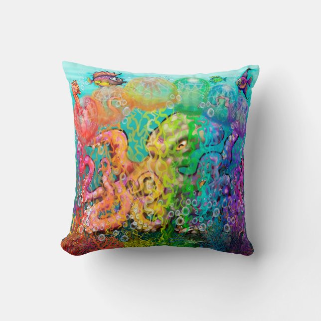 Coussin poulpe (Recto)