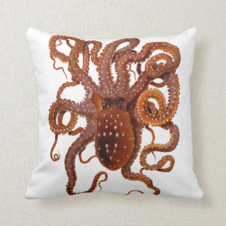 Coussin Poulpe repéré par blanc atlantique de Macropus de