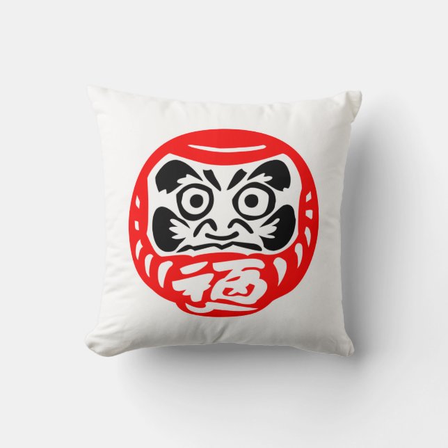 Coussin Poupée Daruma (Recto)
