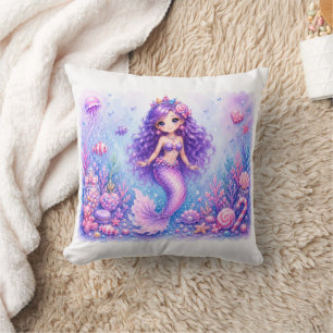 Coussin Poupée de Bonbons Sirène 3ème Anniversaire