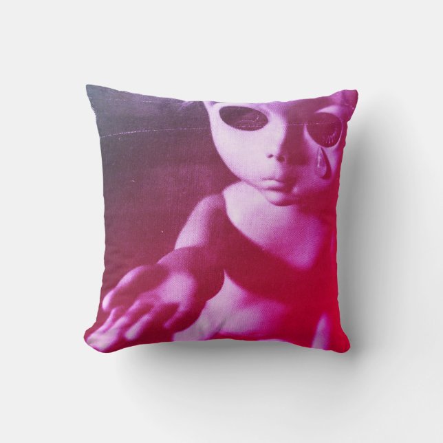Coussin Poupée Vintage déplaisante (Recto)