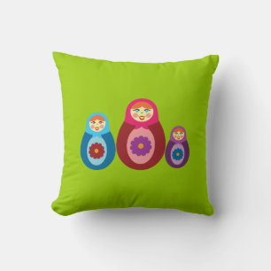 Coussin Poupées de Matryoshka