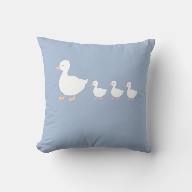 Coussin Pouponnière de poussin personnalisée pour bébé (Recto)