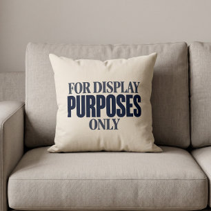 Coussin Pour affichage uniquement Drôle