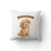 Coussin pour amateur de chiens mignons