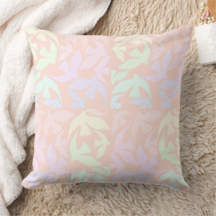 Coussin pour chambre d'enfant couleur pastel motif