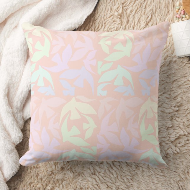 Coussin pour chambre d'enfant couleur pastel motif (Couverture)