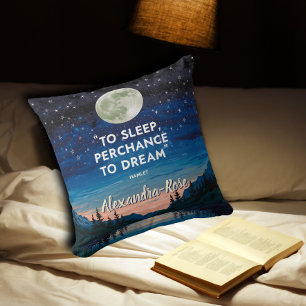 Coussin Pour dormir, peut-être pour rêver Nom de lune 
