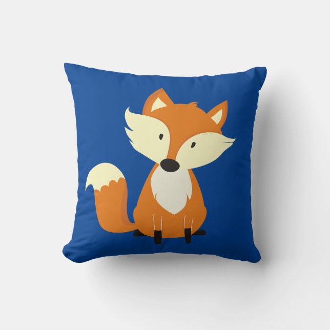 COUSSIN POUR ENFANTS RENARD MIGNON SYLVANERIE (Recto)