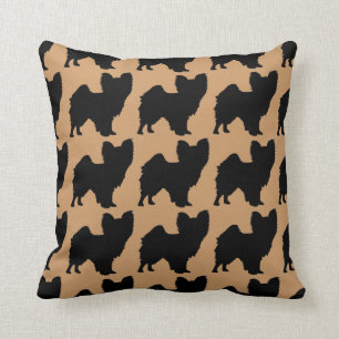 Coussin Pour l'amour des chiens papillon