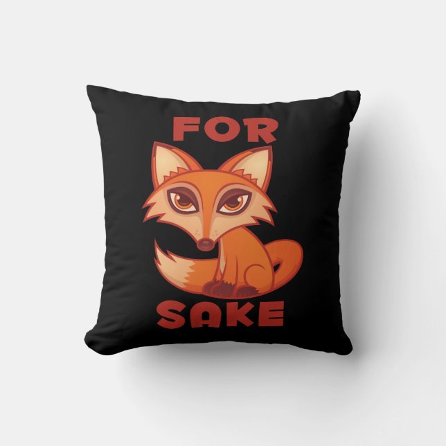 Coussin Pour le renard (Recto)