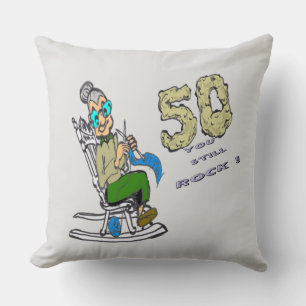Coussin Pour son 50e anniversaire Jeu d'oreiller