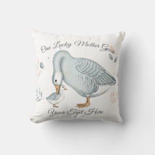 Coussin Pour toujours ton petit oisillon Cadeau de la fête