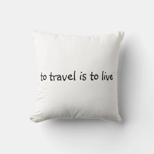 Coussin Pour Voyager, C'Est Vivre - Simple Devis De Voyage