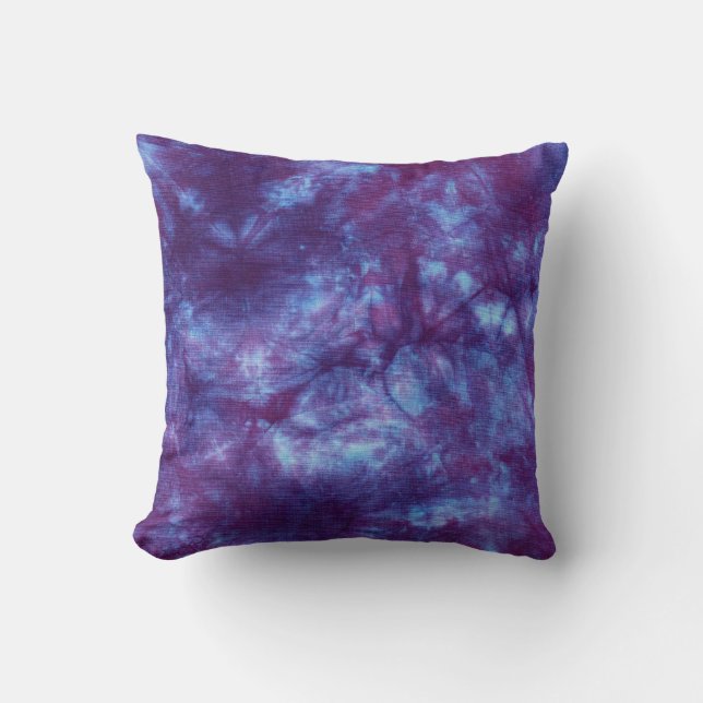 Coussin pourpre de MoJo de colorant de cravate (Recto)