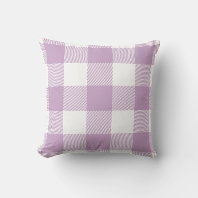 Coussin Pourpre en pastel de lavande de contrôle de (Recto)