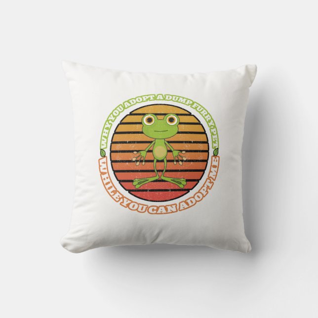 Coussin Pourquoi Vous Adoptez Un Animal De Compagnie De Po (Recto)