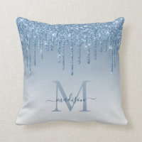 Poussière de Luxe Bleu Paillettes Gouttes Glam Mon