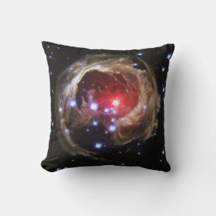 Coussin Poussière d'étoile supergéante rouge rubis