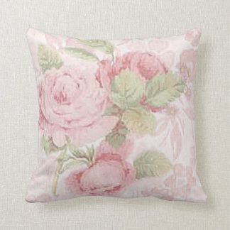 Coussin poussiéreux de rose
