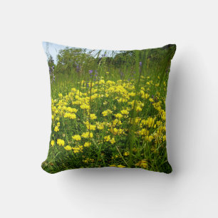 Coussin Poussin à lancer de talon de pied d'oiseau