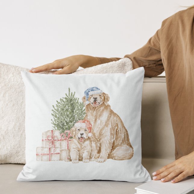 Coussin Poussins d'hiver de Noël Jeter l'oreiller (Créateur téléchargé)