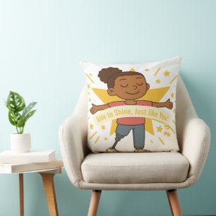 Coussin Pouvoir briller, comme vous lancez l'oreiller