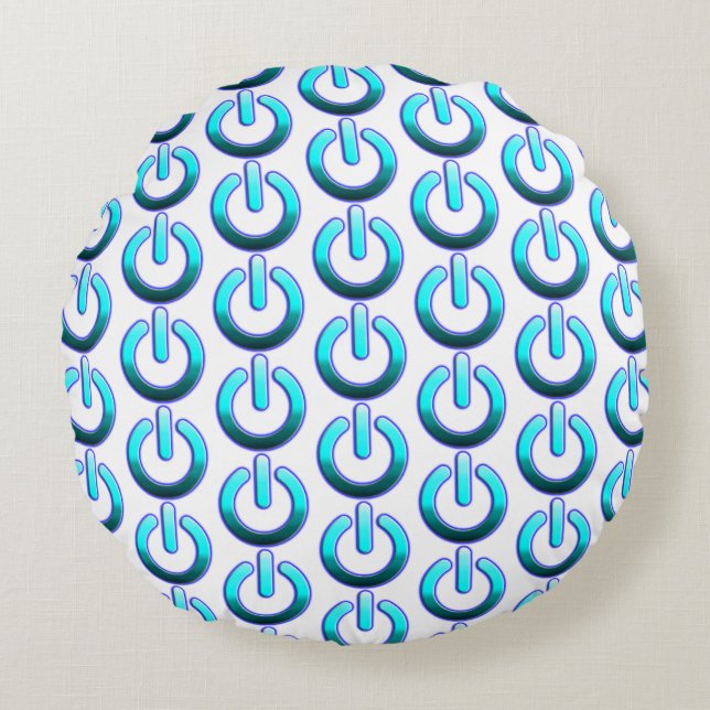 Coussin Power Round de Zer0 (Devant)