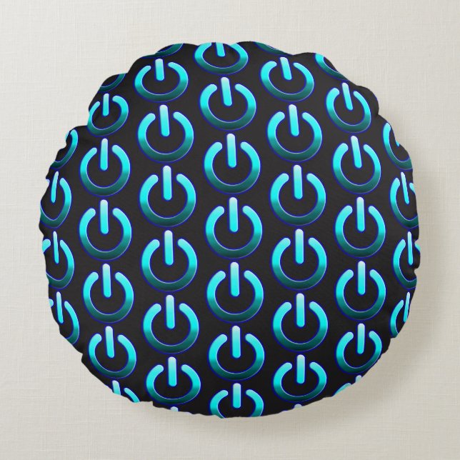 Coussin Power Round de Zer0 (Devant)