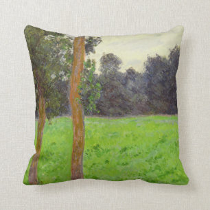 Coussin Prairie de La de dans de Claude Monet   Deux