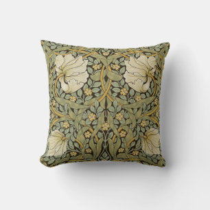 Coussin Pre-Raphaelite de cru de mouron de William Morris