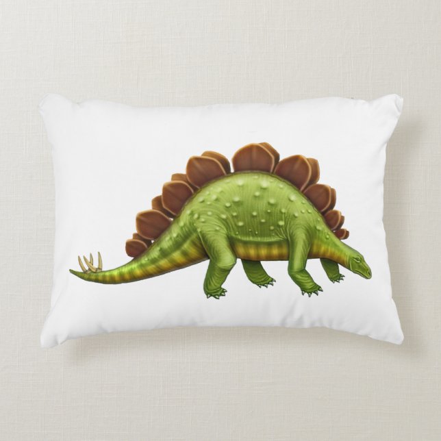 Coussin préhistorique de Stegosaurus Dinosaur (Devant)