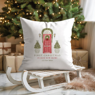 Coussin Premier Noël à New Home