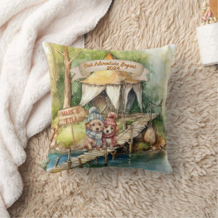 Coussin Premier Noël Couple Noël Nouveau mariage Ornement