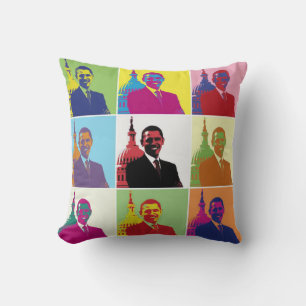 Coussin Président Obama Pop Art