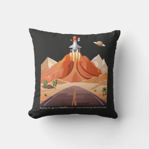 Coussin Prêt à aller sur Mars