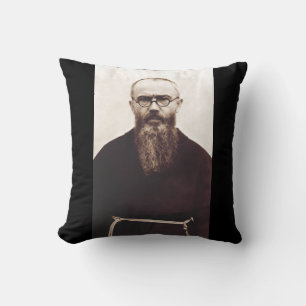 Coussin Prêtre catholique polonais Saint Maximilian Kolbe