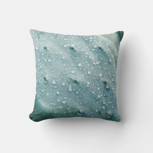 Coussin Prickly Pear Texture Pale Green (Recto)