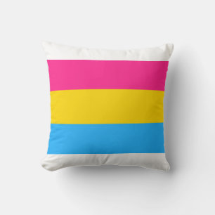 Coussin Pride transexuelle (drapeau panaché)