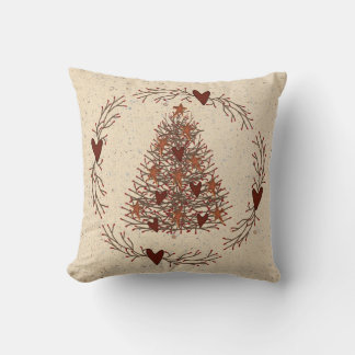 Coussin primitif d'arbre de Noël