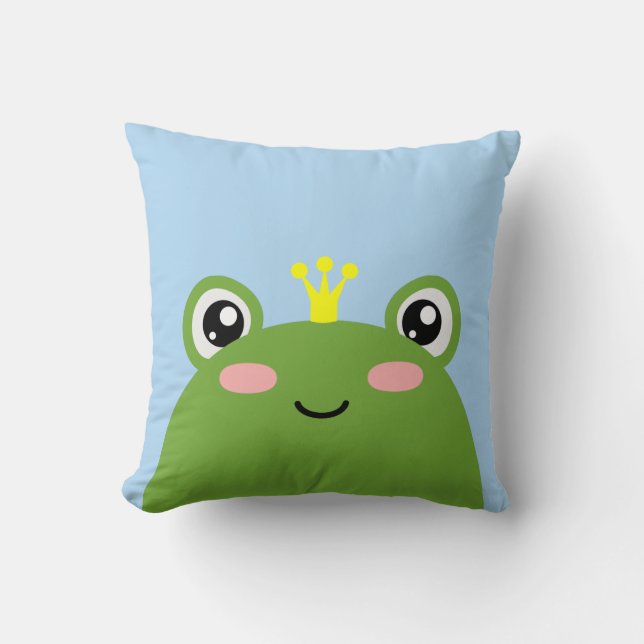 Coussin Prince de grenouille (Recto)