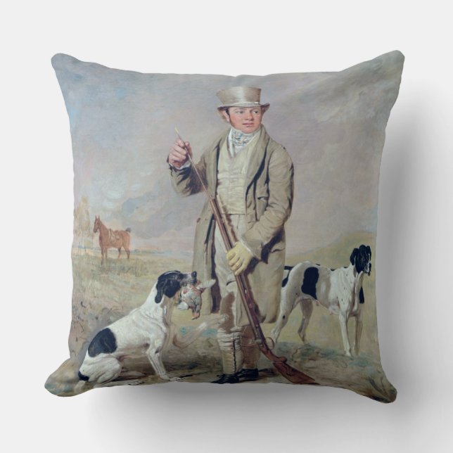 Coussin Prince de Richard, avec Damon, le défunt colonel (Recto)