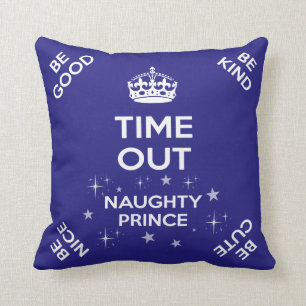 Coussin Prince Time Out/Naughty Seat Cushion